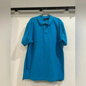 Jos A Banks polo. Excellent condition, aqua blue color, size XXL SUMMER READY!​